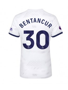 Billige Tottenham Hotspur Rodrigo Bentancur #30 Hjemmedrakt Dame 2023-24 Kortermet